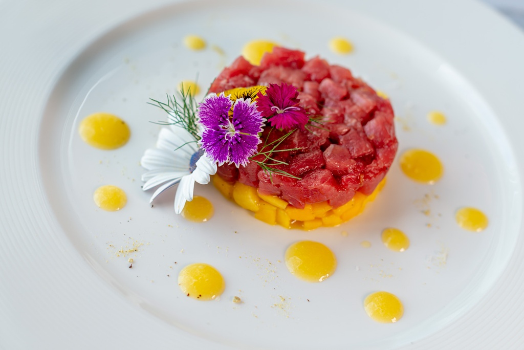 Tataki salmón